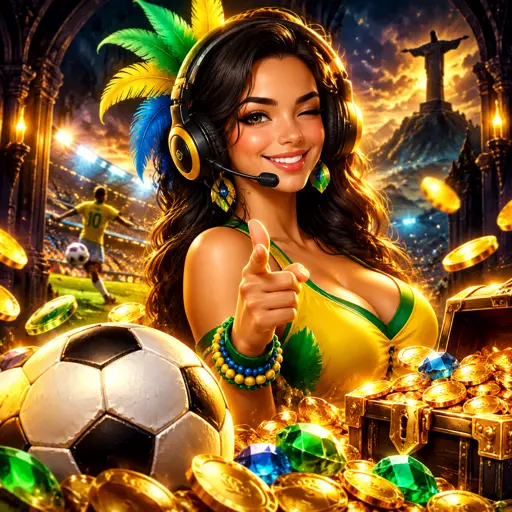 Atendente do suporte da S96 pronta para ajudar apostadores pelo chat