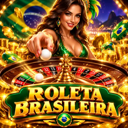 Mesa da Roleta Brasileira com interface em português e crupiê ao vivo